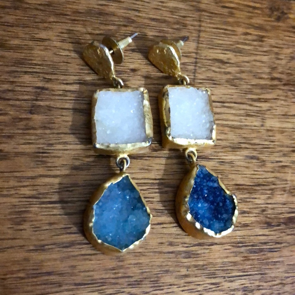 Bansri Kareena Agate Earrings